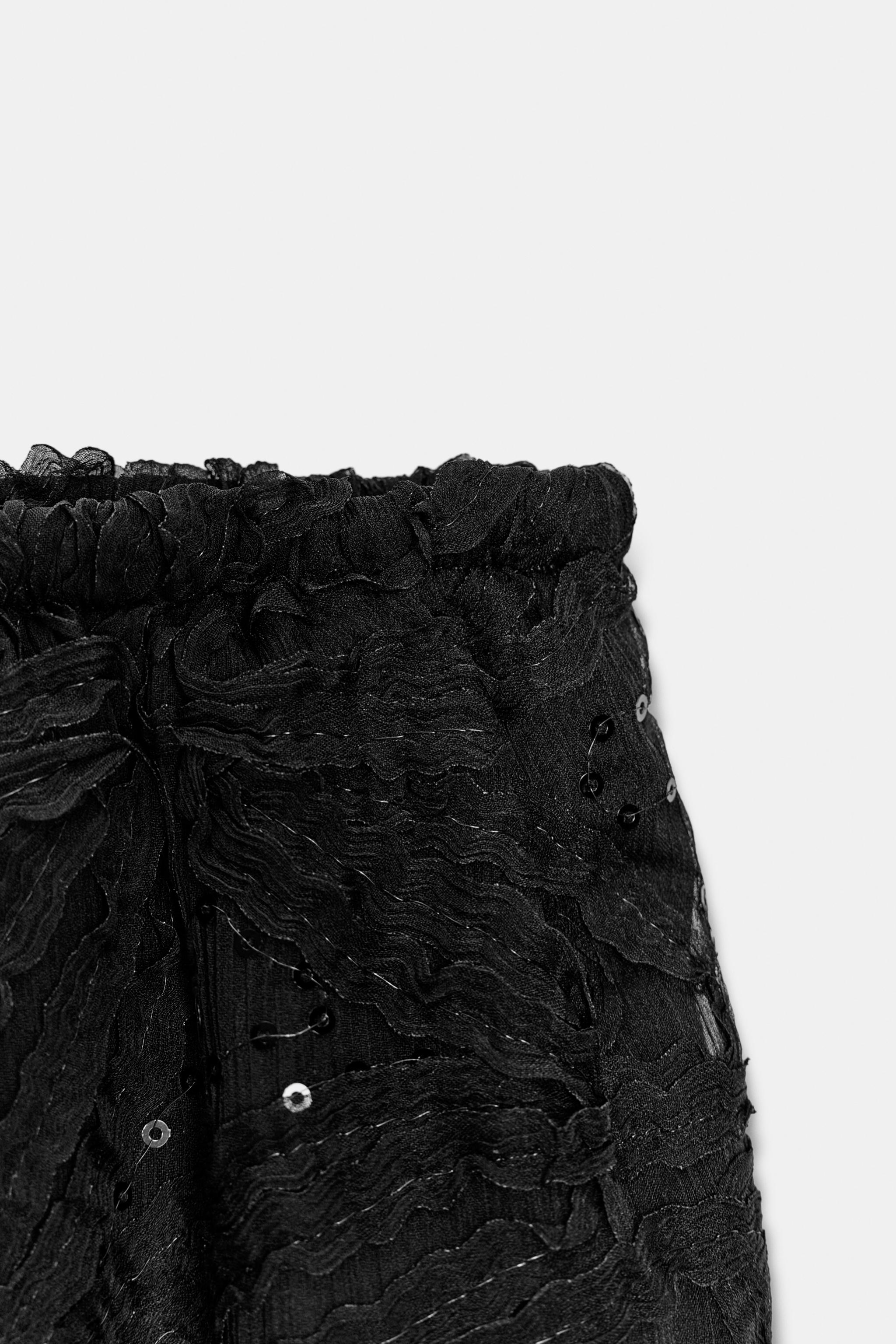 PANTALON BOUFFANT À PAILLETTES